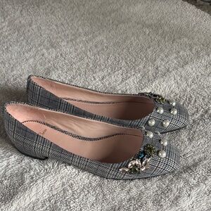 J. Crew Poppy Plaid Plaid Ballet Flats. Size 8.5 NWOT